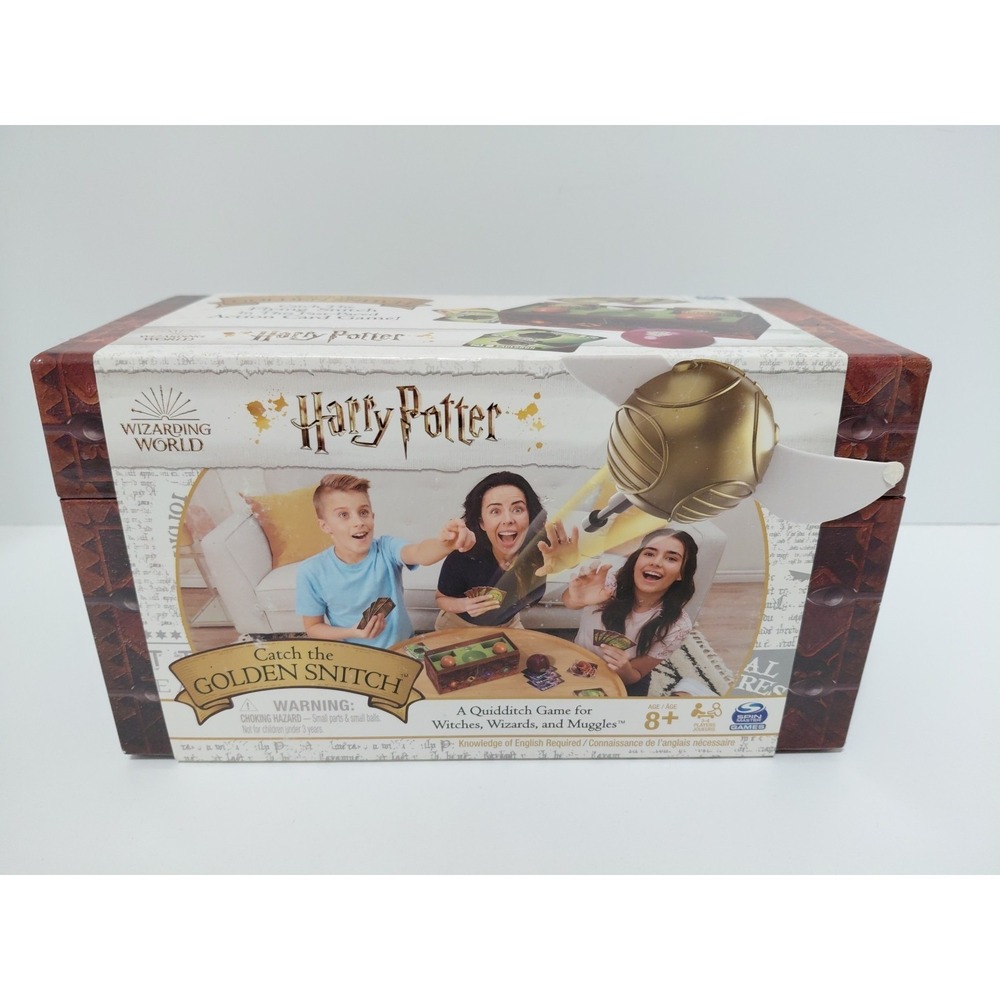 Harry Potter Catch the Golden Snitch Quidditch Board Game Spin‎ Master